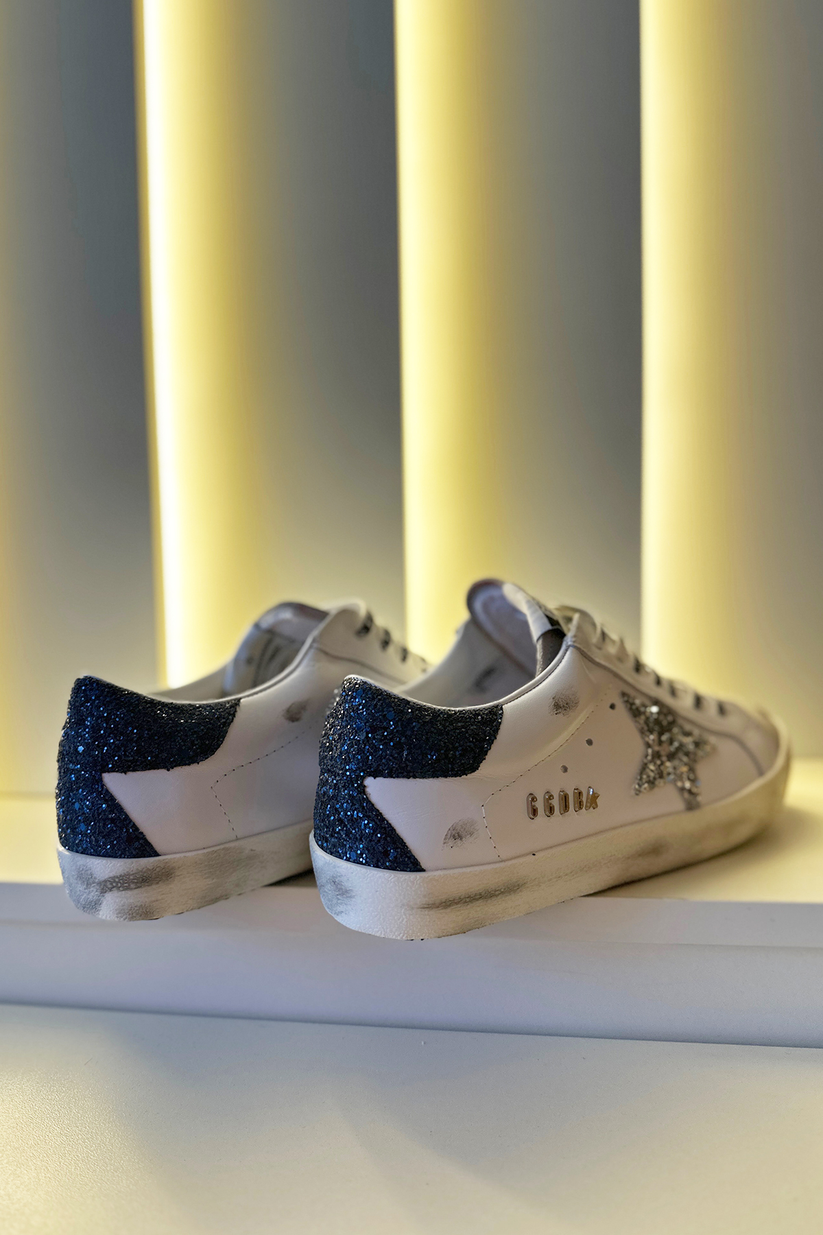 Gldn Gs - Sneakers Beyaz Gri Detay