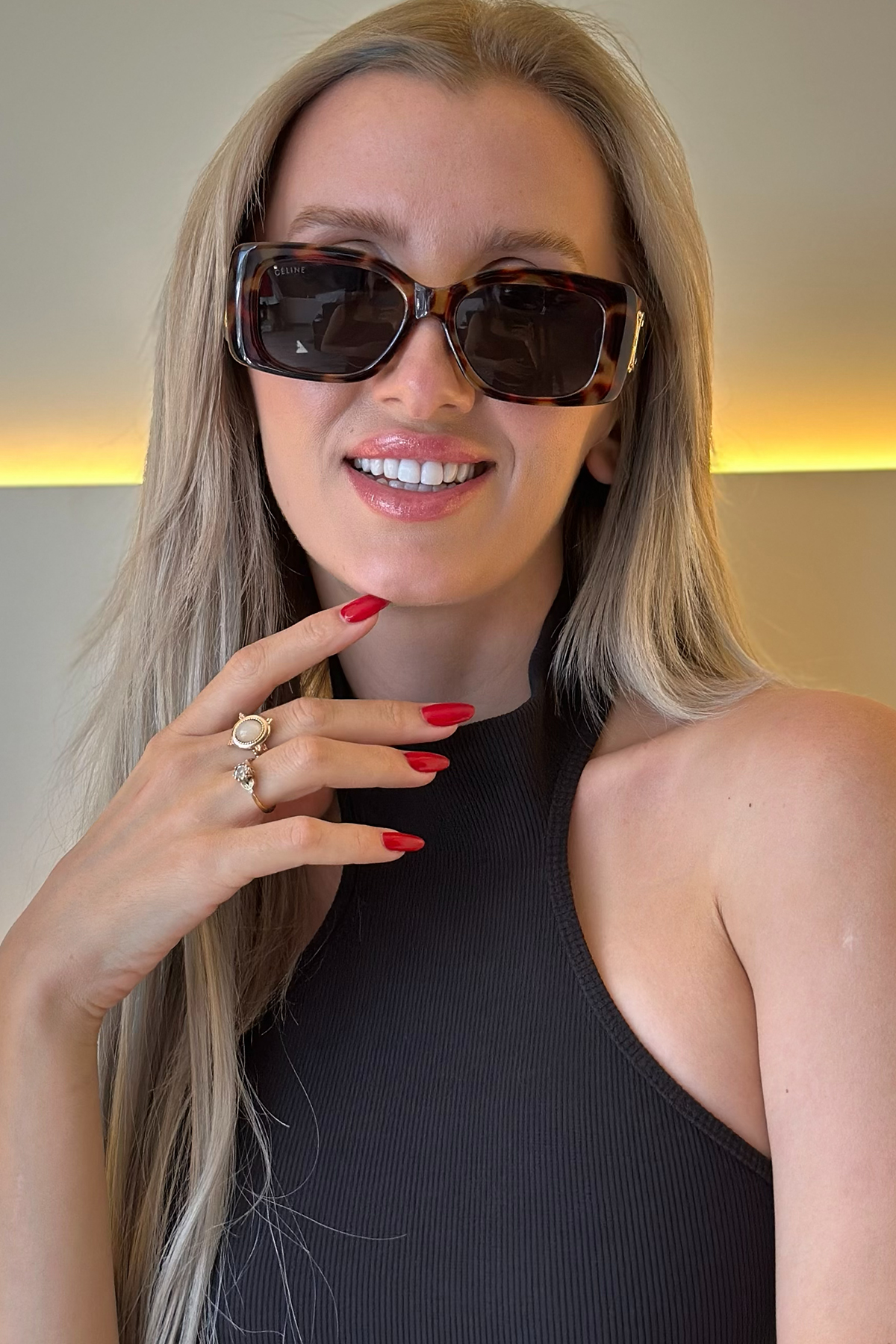 Cln- Güneş Gözlüğü Leopar Logo Detay 22-08-2025