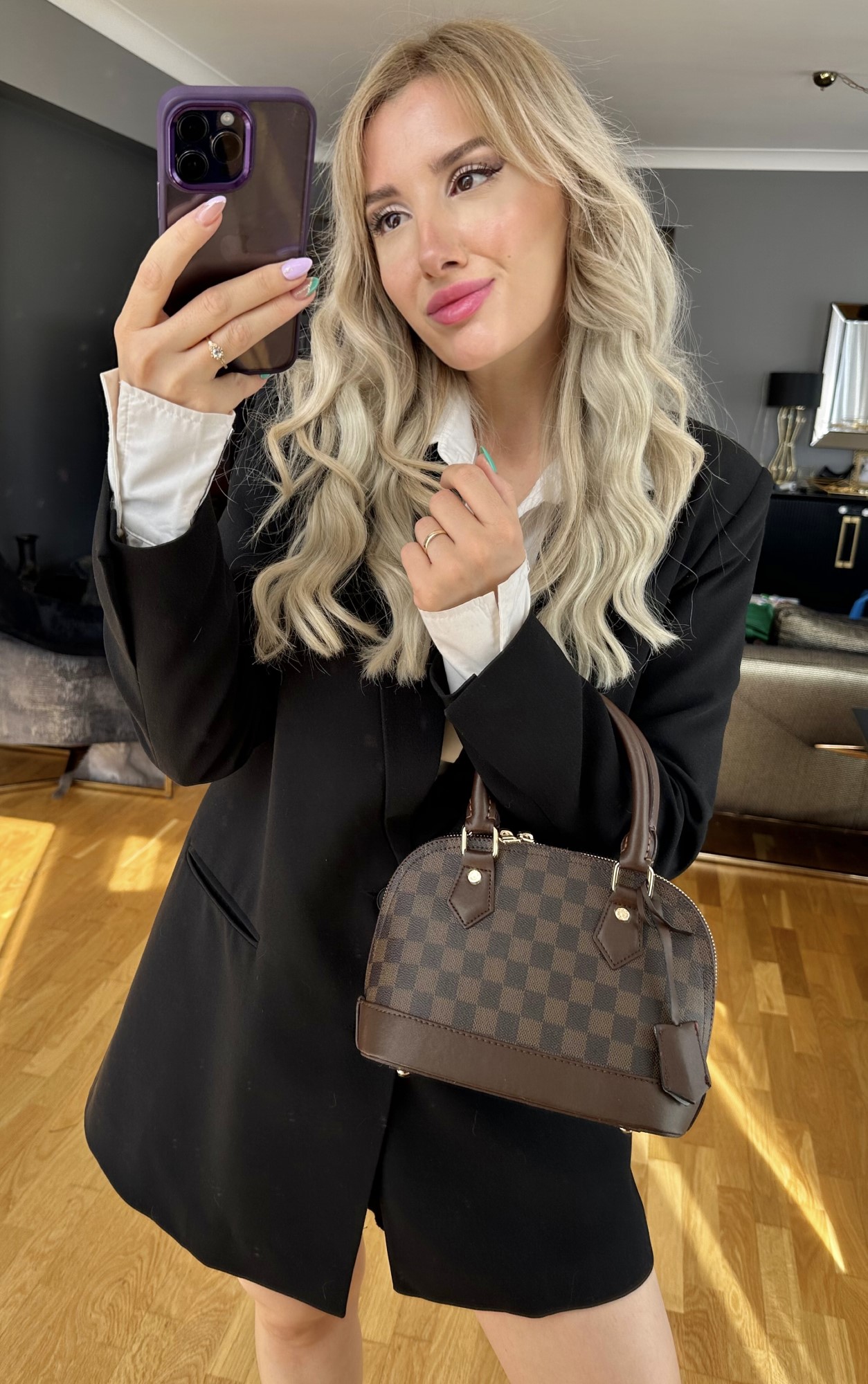 Lvitton - Alma Pm Kahverengi Dama