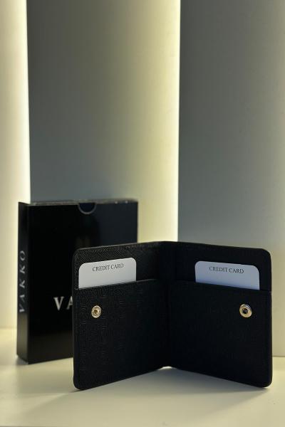 Vkk - Cüzdan Small Messenger Siyah