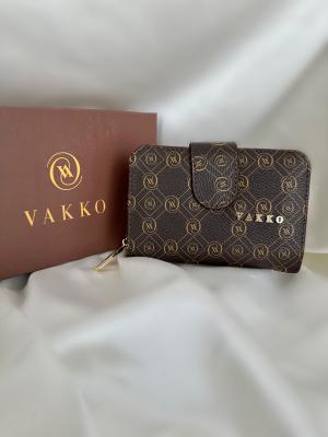 Vkk - Cüzdan Small Belt Kahve