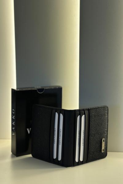 Vkk - Cüzdan Small Messenger Siyah