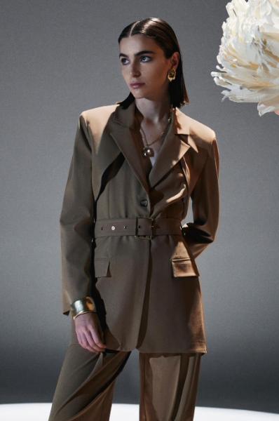 OAK PINE - Camel Ceket Pantolon Takım